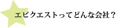 エピクエストっ何の会社?